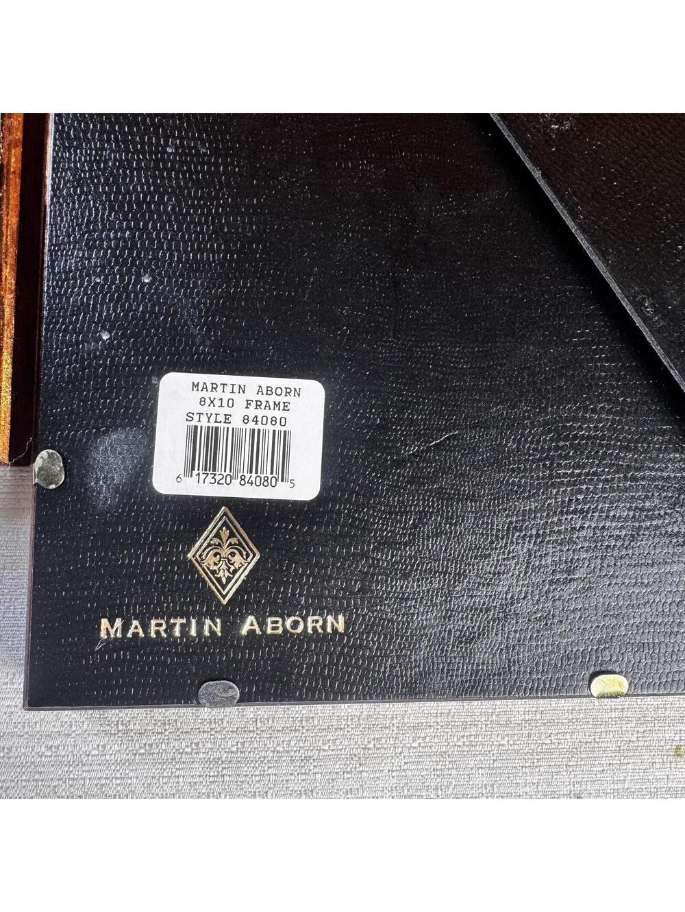 Vintage Martin Aborn Picture Frame Set 5x7 & 8x10 Ornate Gold Bronze - Picture 11 of 11